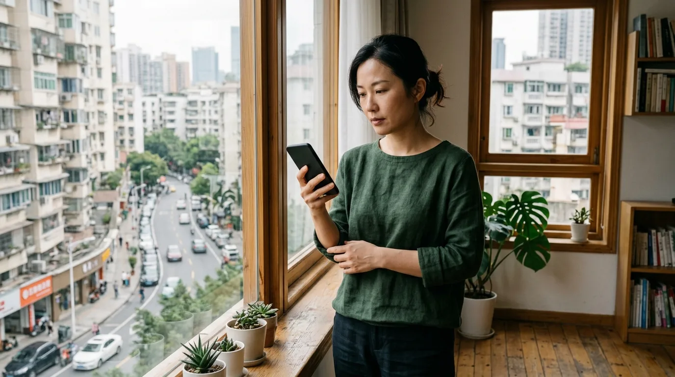 VPN软件怎么选:广州公寓窗边用手机比较不同的 VPN 软件